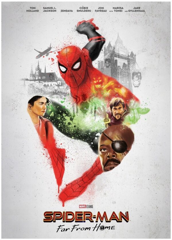 SPIDER-MAN (2019) Exclusive Art PREMIUM !! 50x70cm