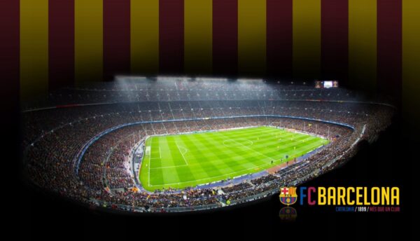 CAMP NOU FC BARCELONA - Panorama Obraz PREMIUM! XL