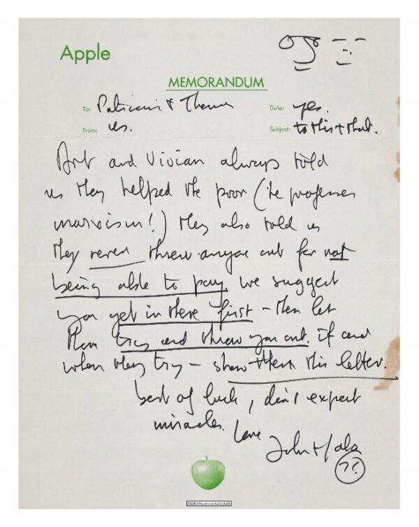 JOHN LENNON (1971) Exclusive Vintage RARYTAS !!!