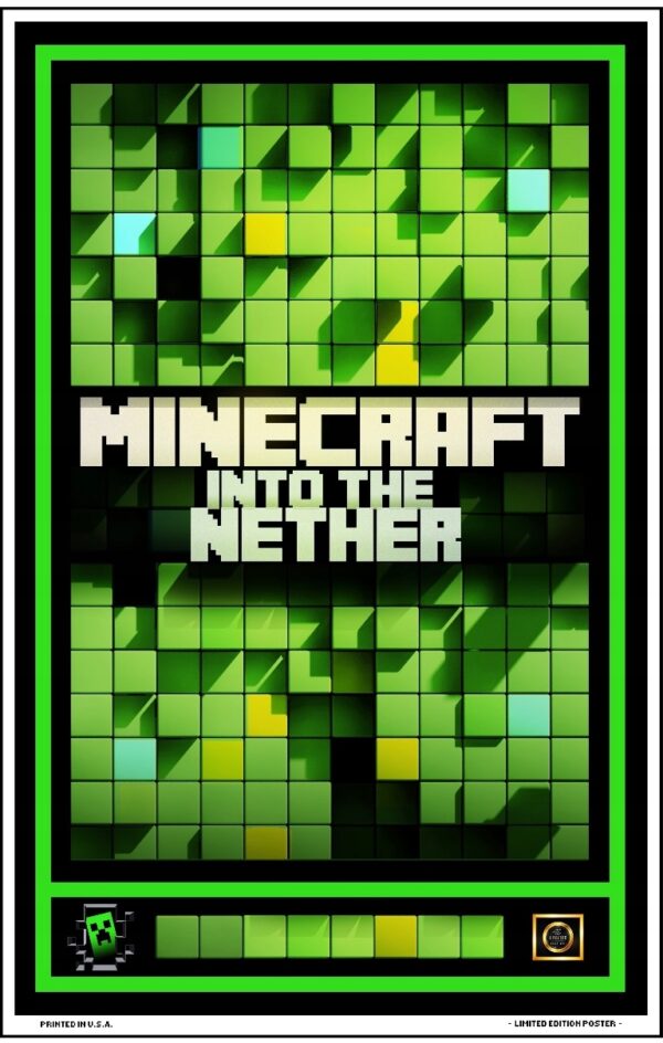 MINECRAFT - POSTER Edycja Limitowana PREMIUM !!! - obrazek 6