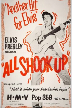 ELVIS PRESLEY (1957) Exclusive PREMIUM Vintage UK