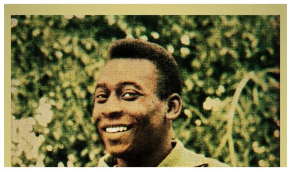 PELE (1966) Exclusive Vintage UK PREMIUM 20x30cm - obrazek 2