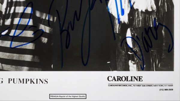 SMASHING PUMPKINS - UNIKAT PREMIUM - Autografy !!! - obrazek 2
