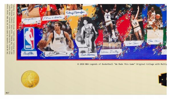 NBA (2010) 60 Autografów! Edycja PREMIUM XL UNIKAT - obrazek 4