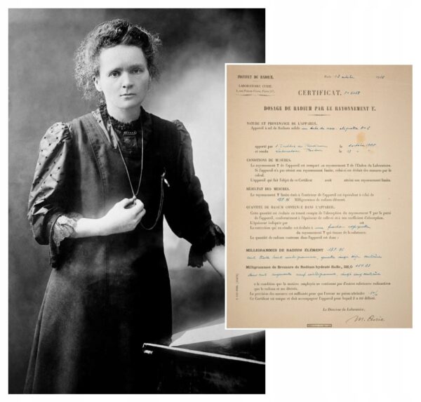 SKŁODOWSKA CURIE (1925) Exclusive Vintage RARYTAS!