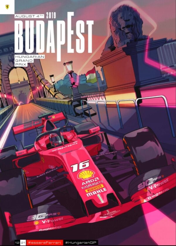 F1 GRAND PRIX (2019) Unikaty Art PREMIUM 50x70cm - obrazek 8