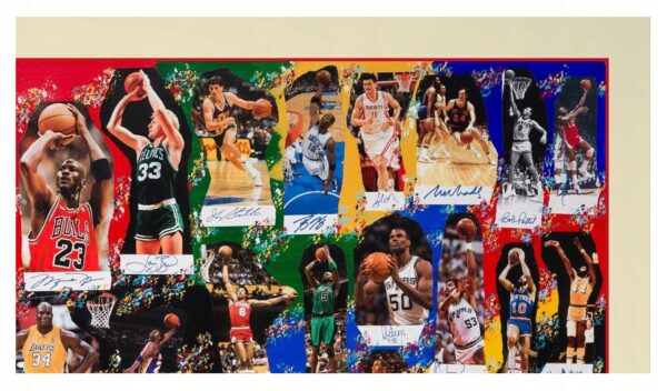NBA (2010) 60 Autografów! Edycja PREMIUM XL UNIKAT - obrazek 3