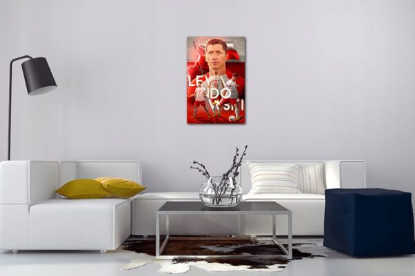 ROBERT LEWANDOWSKI - POLSKA - Obraz ART PREMIUM !! - obrazek 2