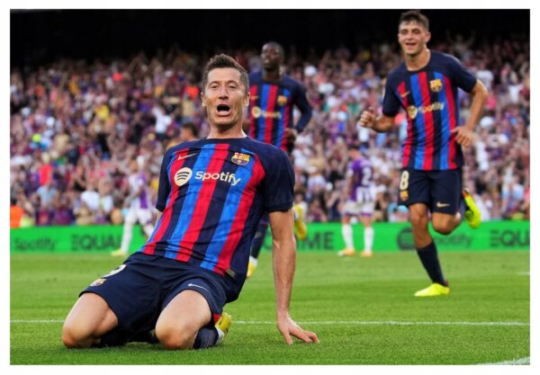 ROBERT LEWANDOWSKI - FC BARCELONA Obraz PREMIUM !!