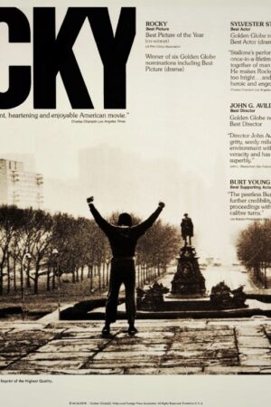 ROCKY (1976) UNIKAT PREMIUM - Wydanie ZŁOTE GLOBY!