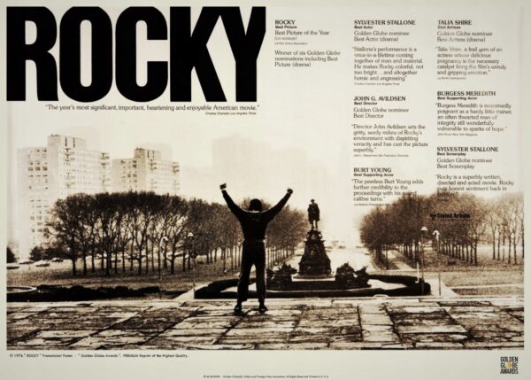 ROCKY (1976) UNIKAT PREMIUM - Wydanie ZŁOTE GLOBY!