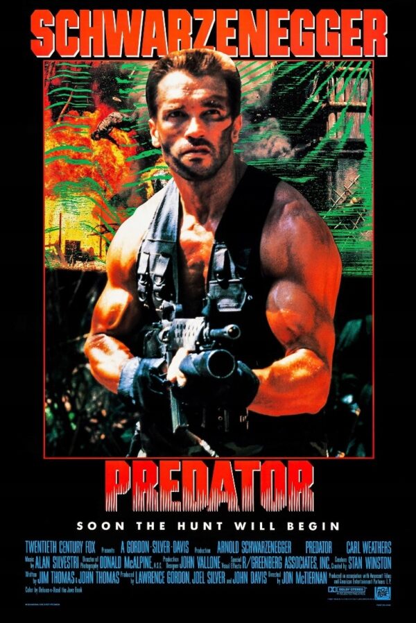 PREDATOR (1987) UNIKATOWE PLAKATY !!! 30x45cm