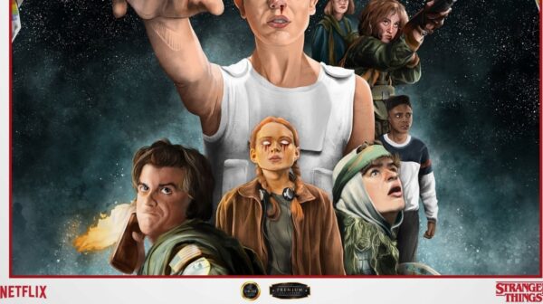 STRANGER THINGS - Exclusive ART PREMIUM - Unikat ! - obrazek 3