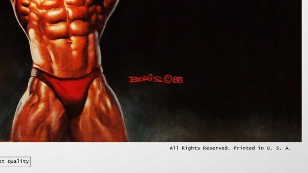 MR. OLYMPIA (1988) UNIQUE PREMIUM XL - Rarytas !!! - obrazek 4