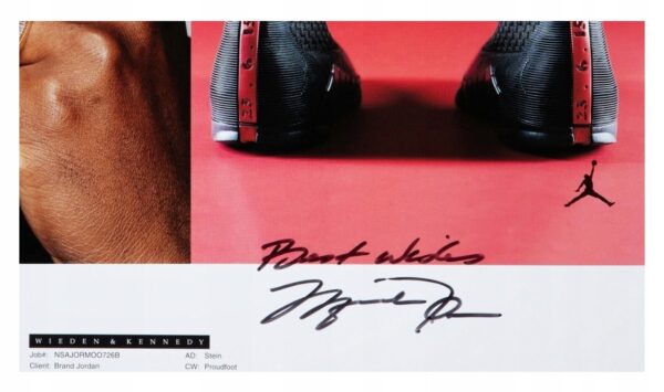 AIR Jordan (1999) MEGA UNIKAT PREMIUM - Autograf ! - obrazek 2