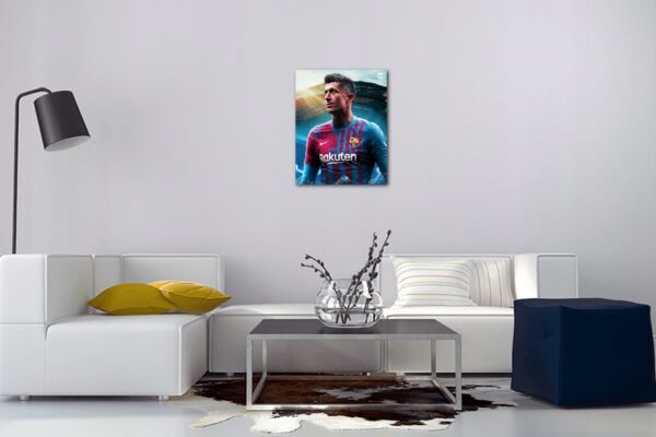 LEWANDOWSKI FC BARCELONA - Obraz PREMIUM HIT !!! - obrazek 2