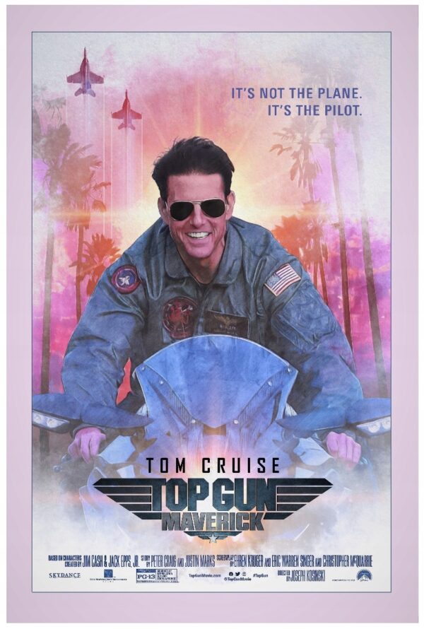 TOP GUN MAVERICK - Exclusive PREMIUM - UNIKAT XL !