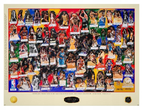 NBA (2010) 60 Autografów! Edycja PREMIUM XL UNIKAT