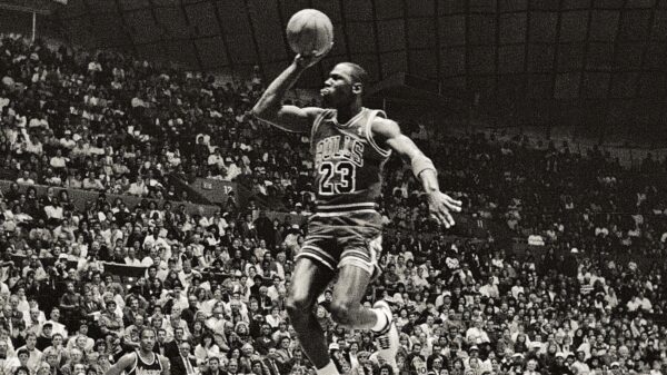 Michael Jordan (1987) Foto/Poster PREMIUM - UNIKAT - obrazek 2