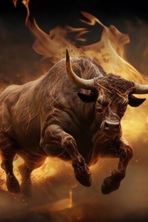 BYK - BULL - CORRIDA - OBRAZ Exclusive ART PREMIUM Ultra HD 5K - UNIKAT XL