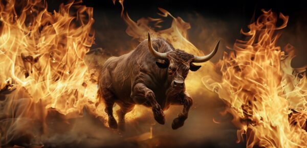 BYK - BULL - CORRIDA - OBRAZ Exclusive ART PREMIUM Ultra HD 5K - UNIKAT XL