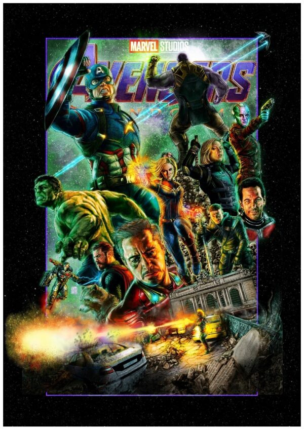 AVENGERS - Unikatowy Obraz Exclusive Art PREMIUM !