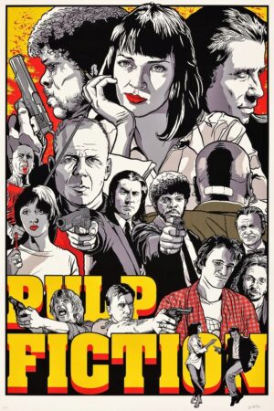 PULP FICTION - Exclusive Art PREMIUM - UNIKAT ! XL