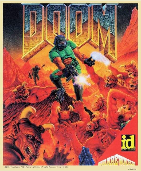DOOM (1993) Exclusive PREMIUM - UNIKAT XL