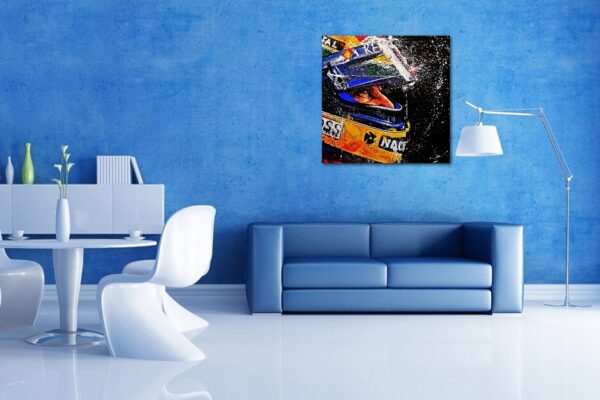 AYRTON SENNA F1 - Obraz XL Edycja PREMIUM UNIKAT ! - obrazek 4