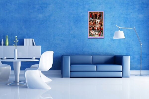 PRZYJACIELE - FRIENDS - Unikatowy Obraz Płótno Exclusive ART PREMIUM !!! - obrazek 4