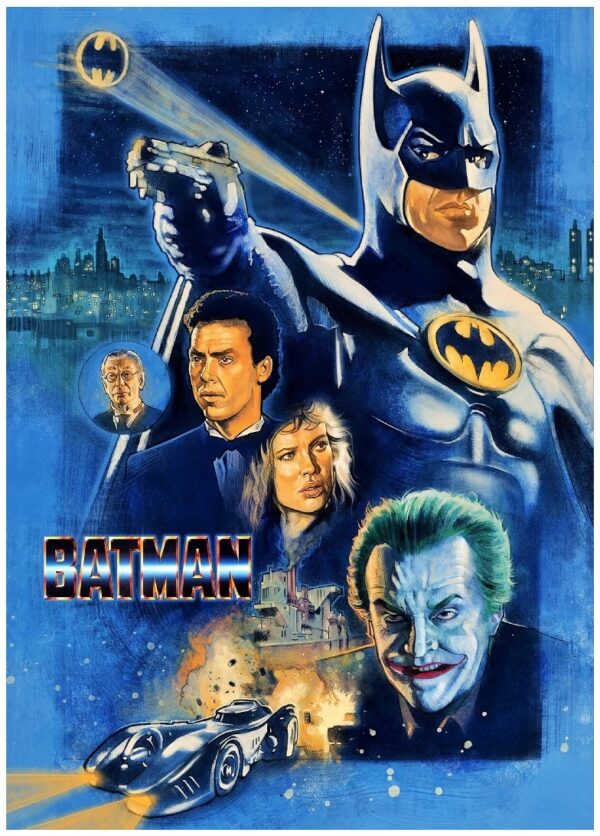 BATMAN (1989) Exclusive Art PREMIUM !!! 50x70cm