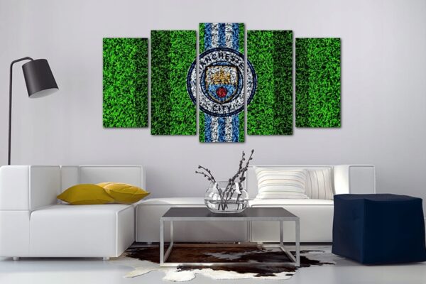 MANCHESTER CITY - GIGA Obraz x5 Exclusive PREMIUM