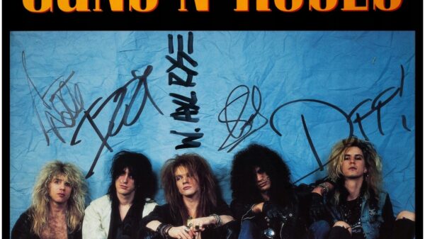 Guns 'n Roses (1987) AUTOGRAFY ZESPOŁU ! PREMIUM ! - obrazek 4