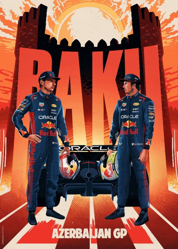 F1 GRAND PRIX (2023) Unikaty Art PREMIUM 50x70cm - obrazek 9