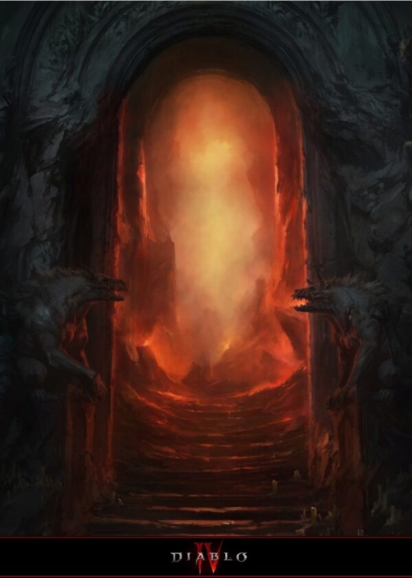 DIABLO IV (2023) Plakat PREMIUM -UNIKAT 50x70cm #3