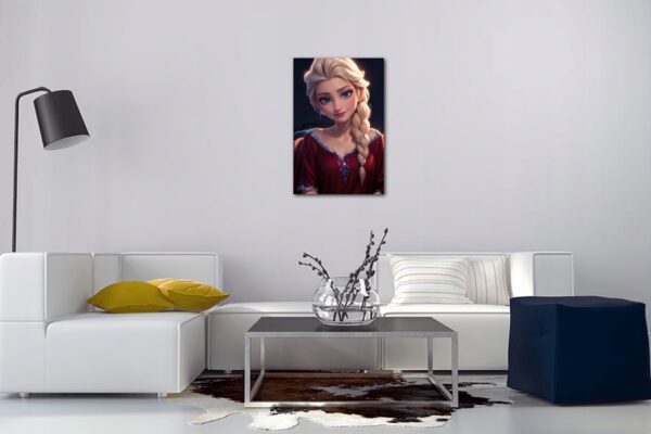 ELSA - KRAINA LODU - FROZEN - OBRAZ Exclusive ART PREMIUM Ultra HD 4K - obrazek 2