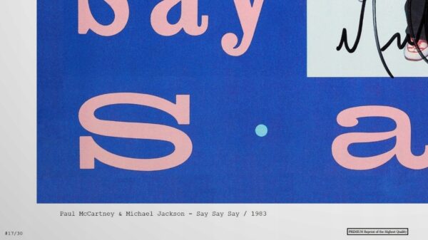 PAUL McCARTNEY i MICHAEL JACKSON (1983) Autografy! - obrazek 4