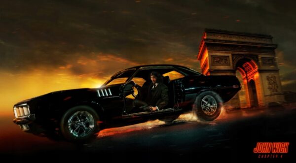 JOHN WICK 4 /2023 Mata Podłogowa Exclusive PREMIUM