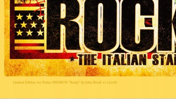 ROCKY Limited Edition ART PREMIUM #1 !!! 61x91,5cm - obrazek 6