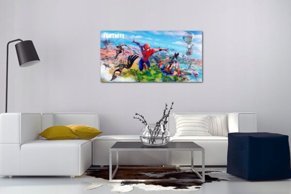FORTNITE 3 Rozdział !! Panorama na Płótnie XXL HIT - obrazek 2