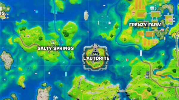 FORTNITE chapter 2 season 3 - MAPA 90x90cm UHD 4K! - obrazek 5