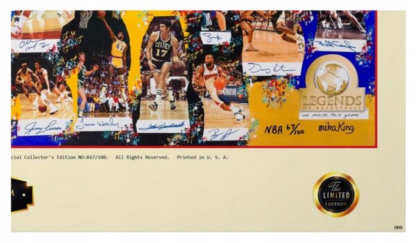 NBA (2010) 60 Autografów! Edycja PREMIUM XL UNIKAT - obrazek 5