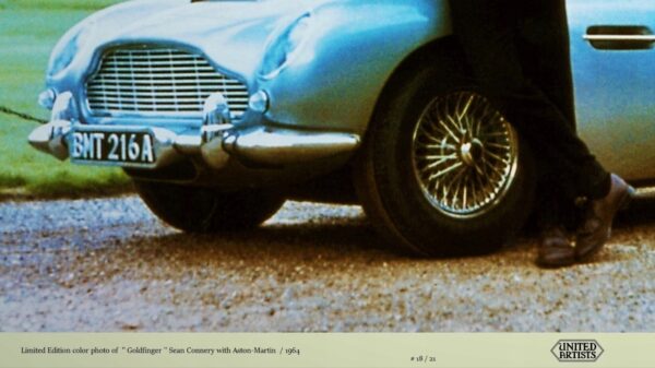JAMES BOND (1964) Exclusive PREMIUM - Autograf !! - obrazek 3