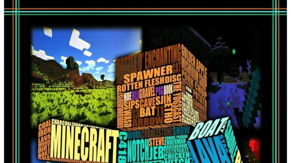 MINECRAFT (2020) - Plakat PREMIUM !! 50x70cm HIT ! - obrazek 2