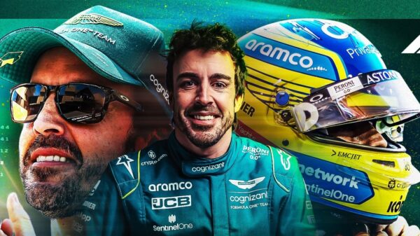 F1 FERNANDO ALONSO (2023) Exclusive Art PREMIUM ! - obrazek 2