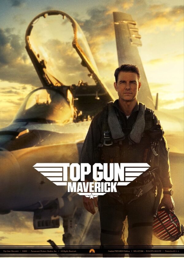 TOP GUN MAVERICK (2022) Edycja Limit PREMIUM 50x70