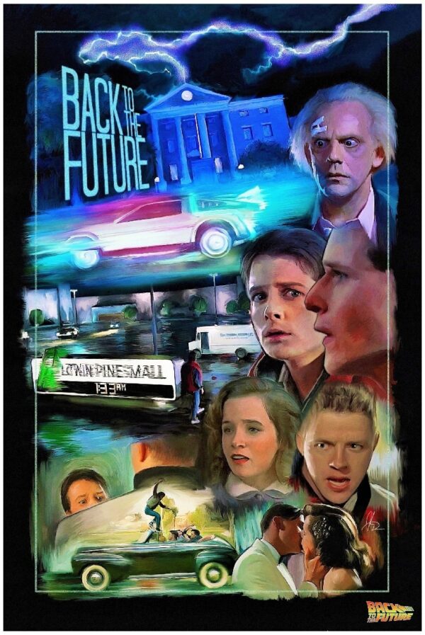 BACK TO THE FUTURE - Exclusive Art PREMIUM XL !!!