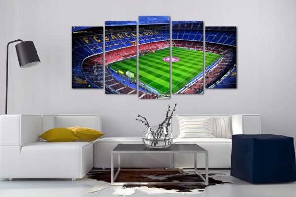 FC BARCELONA Stadion - GIGA Tryptyk PREMIUM x5 !!!