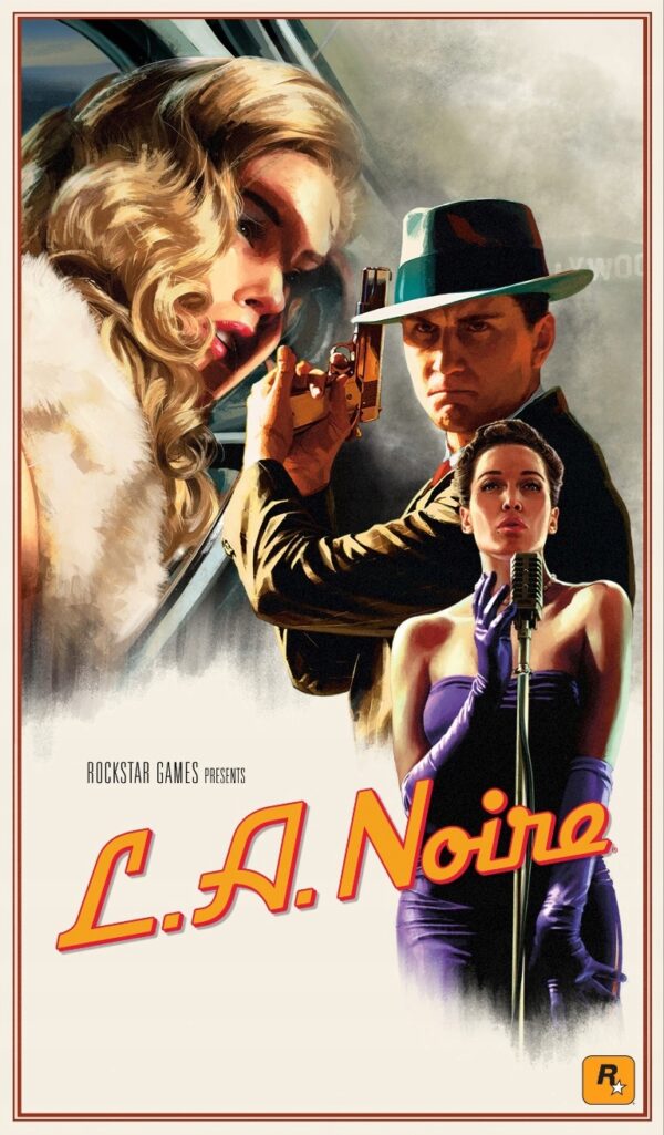 L.A. NOIRE - Plakat PREMIUM ! ! ! 35x60 cm