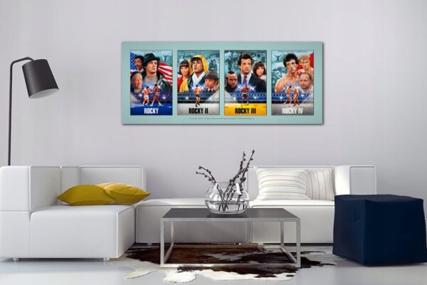 ROCKY - panoramiczny obraz Exclusive PREMIUM XXL - obrazek 5